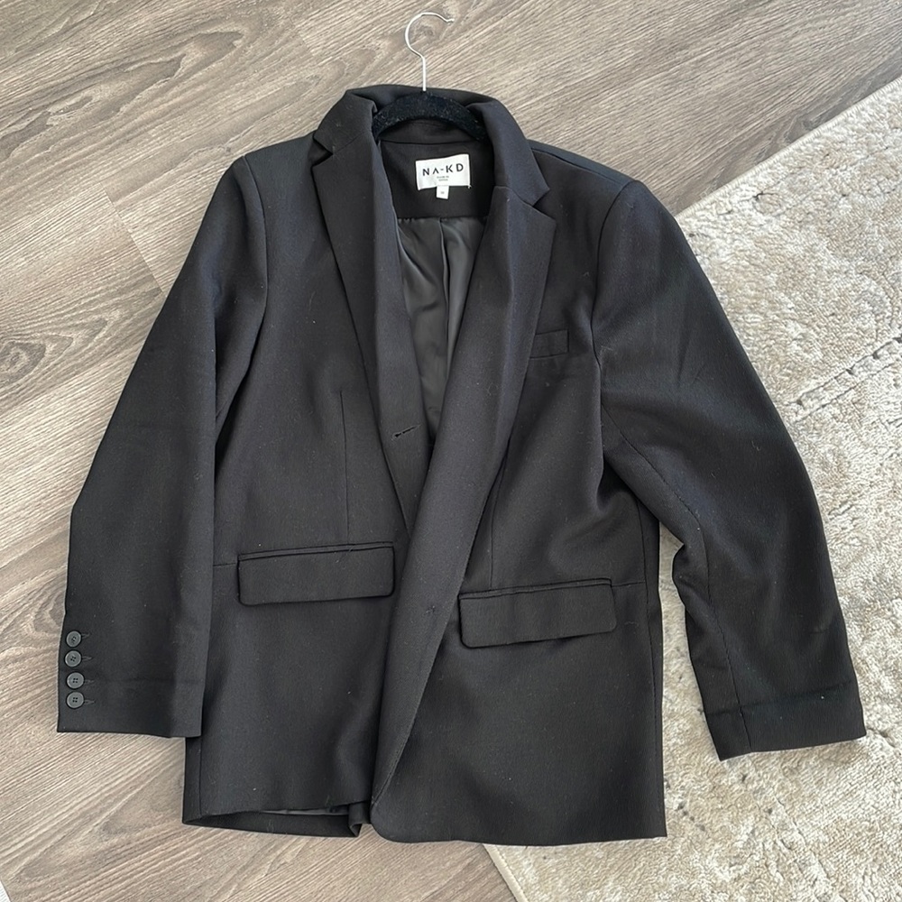 NA-KD black blazer size EU 38 - US M